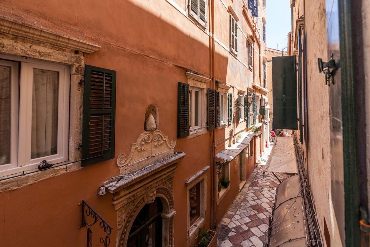 Queen Apartment, In The Heart Of Corfu Historical Old Town Center! Exterior foto
